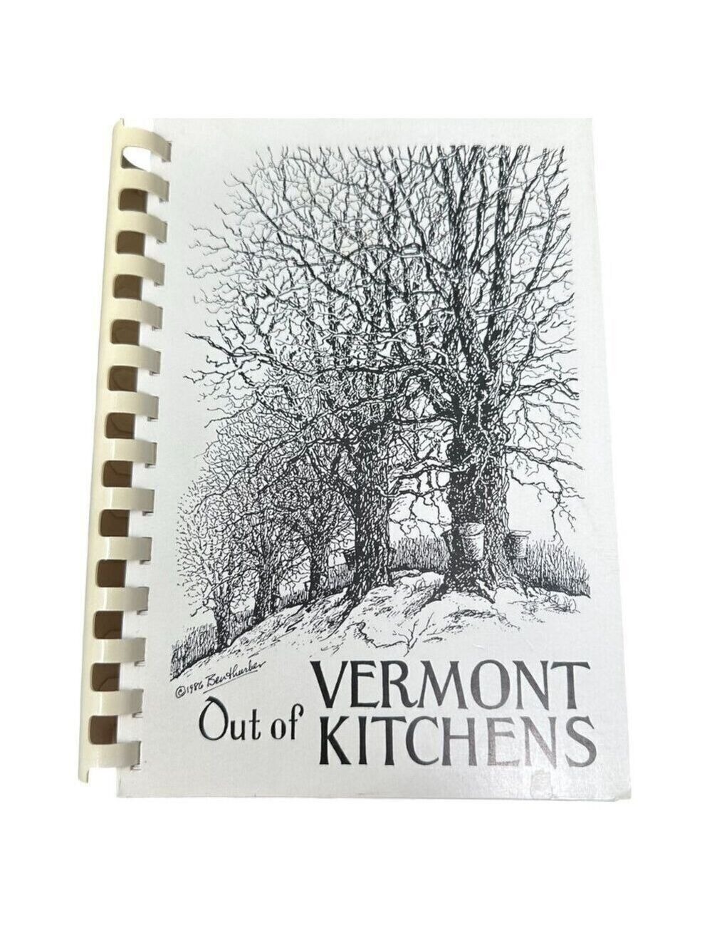 Vintage Out Of Vermont Kitchens Cookbook St. Pauls Catholic 19th Edition 1999